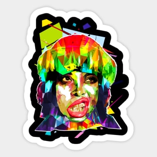 Erykah Badu - WPAP Sticker